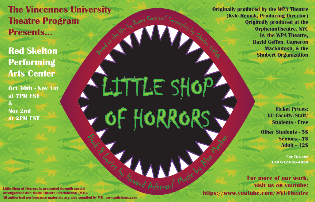 'Little Shop of Horrors' opens next week