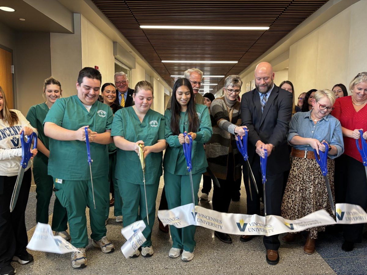 University officials on Wednesday officially cut the ribbon opening the new near $40 million Center for Health Science and Learning Innovation.